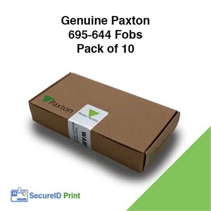 Paxton 695-644 Net2 Proximity Key Fobs (Pack of 10)
