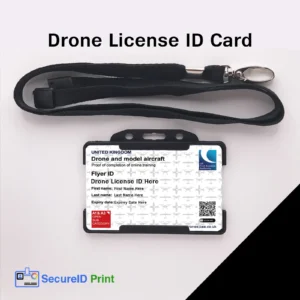 Drone license id card product