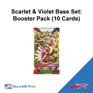 Pokemon scarlet and violet booster pack