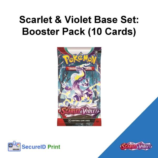 Pokemon scarlet and violet booster pack 4